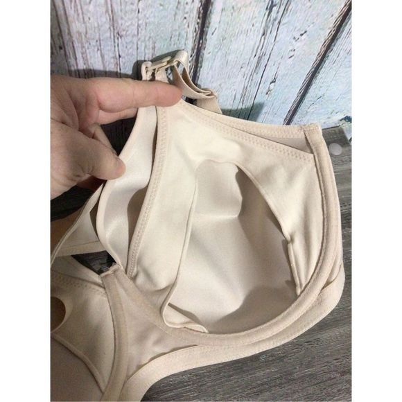 NWOT Leading Lady Nursing Bra Beige Size 42D ❤️💕 - Picture 11 of 11